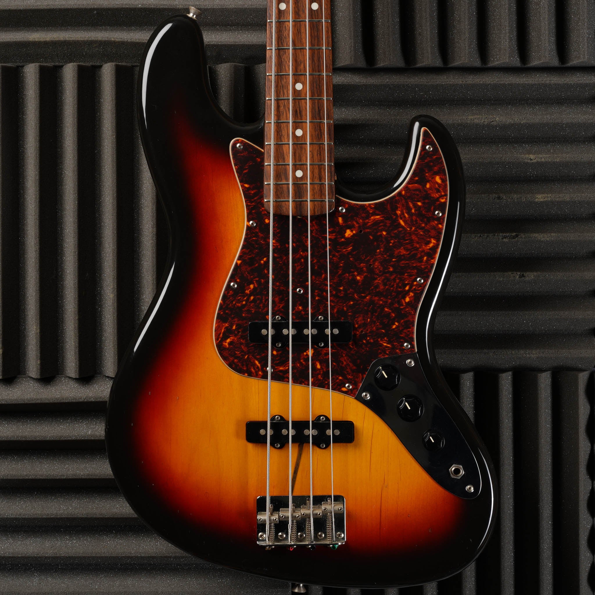 Fender Japan JB-62 JAZZ BASS ジャズベース サンバースト 1993年～1994年製 フジゲン  ソフトケース付｜ホビー、カルチャー