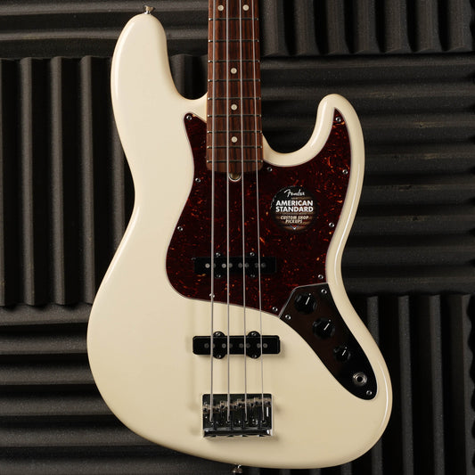 Fender American Standard Jazz Bass with Rosewood Fretboard 2015 - Olympic White