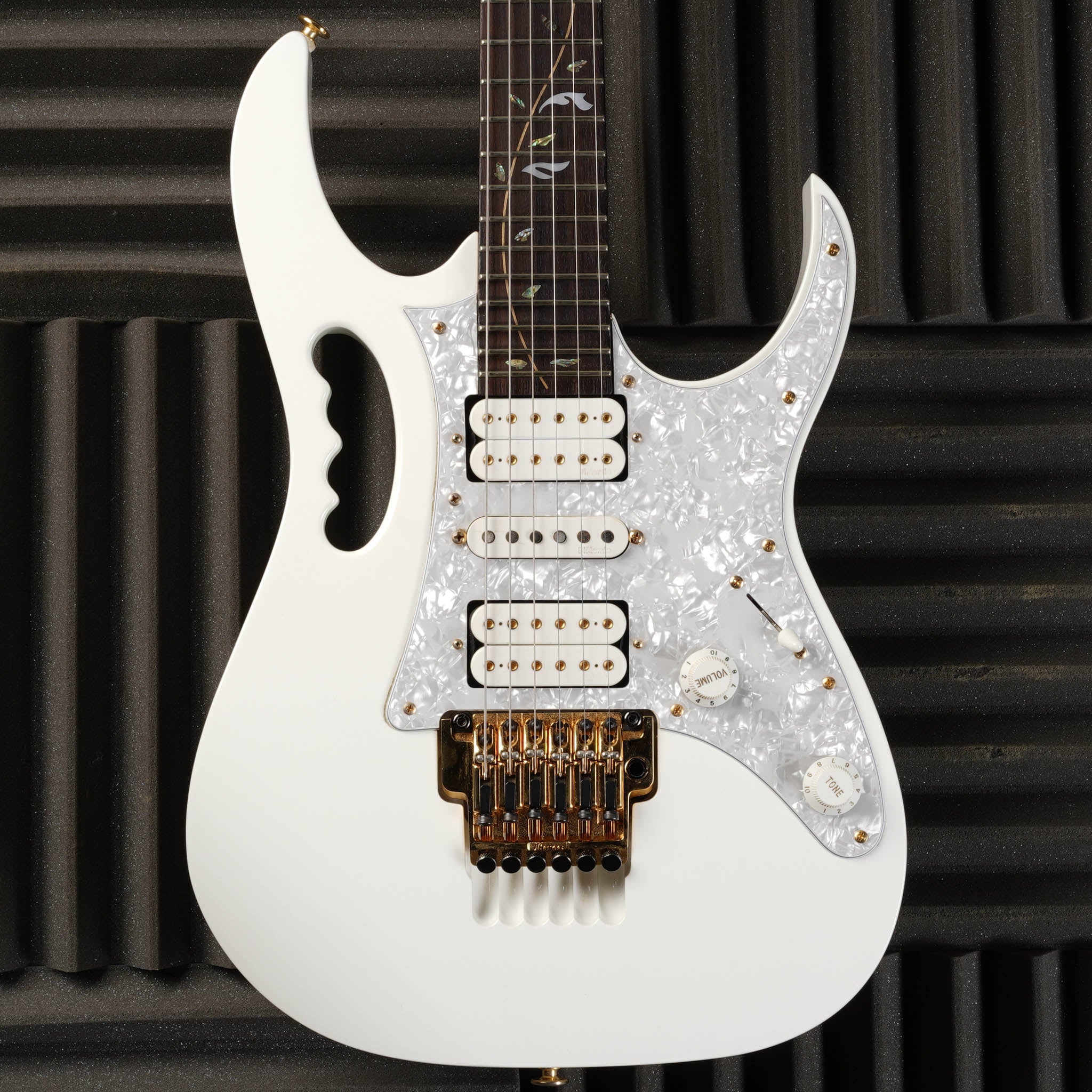 Ibanez JEM7V-WH Steve Vai Signature with Rosewood Fretboard 2009 - Whi –  FenderFever