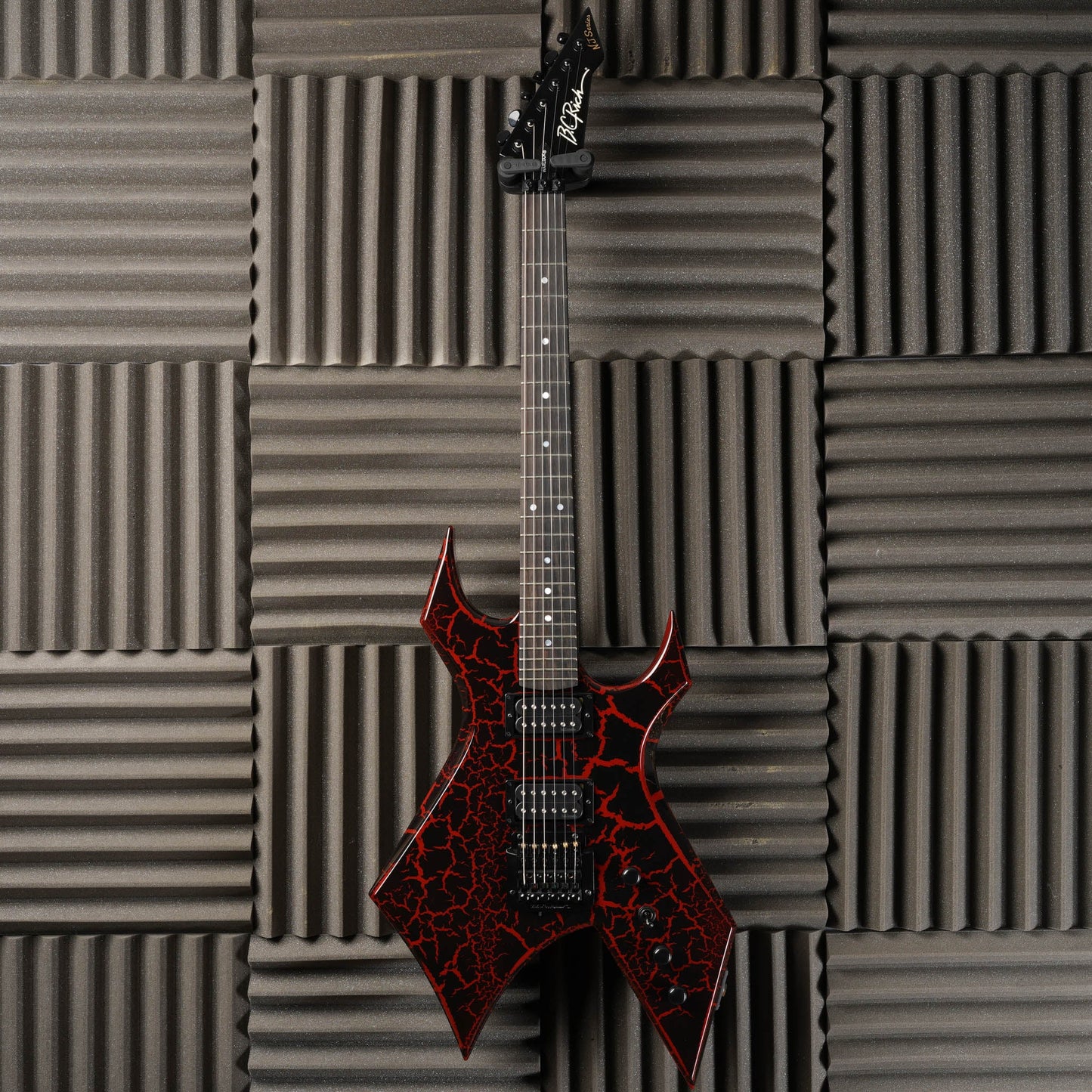 B.C. Rich Custom Shop Stranger Things “Eddie's” NJ Warlock 2022 - Relic Crackle