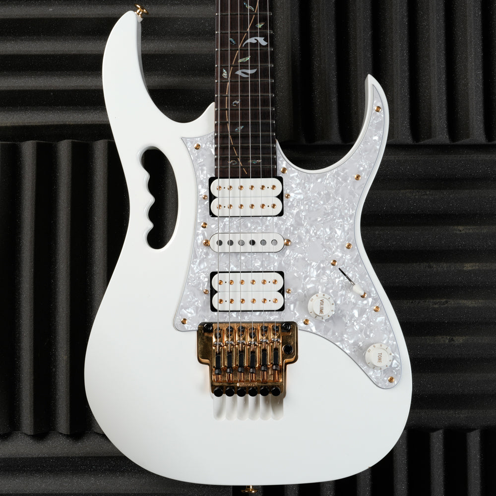 Ibanez JEM7V-WH Steve Vai Signature with Rosewood Fretboard 2009 - White