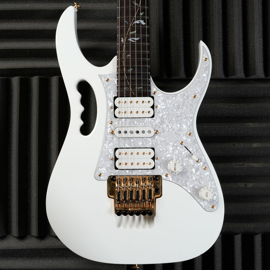 Ibanez JEM7V-WH Steve Vai Signature with Rosewood Fretboard 2009 - White
