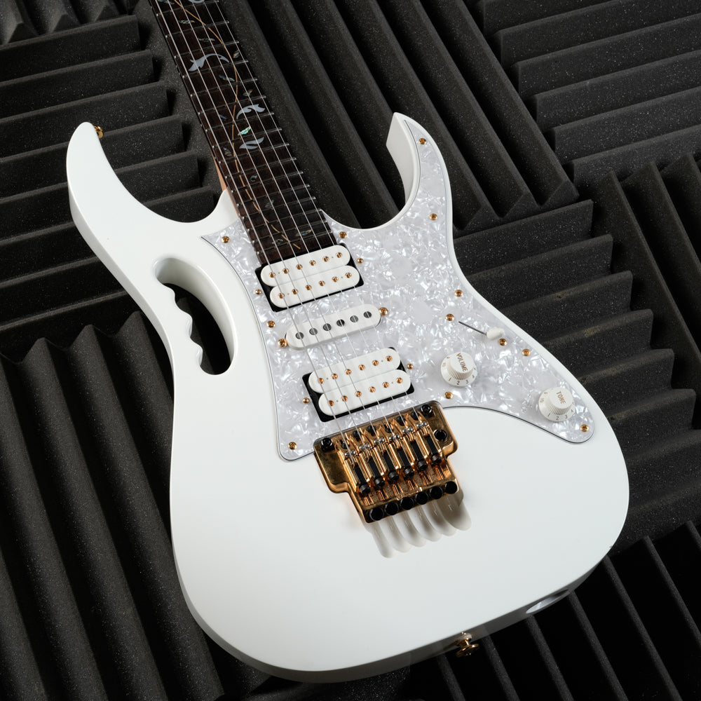 Ibanez JEM7V-WH Steve Vai Signature with Rosewood Fretboard 2009 - White