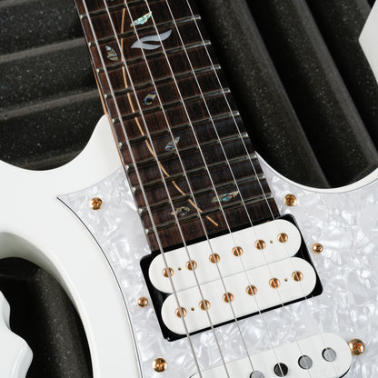 Ibanez JEM7V-WH Steve Vai Signature with Rosewood Fretboard 2009 - White