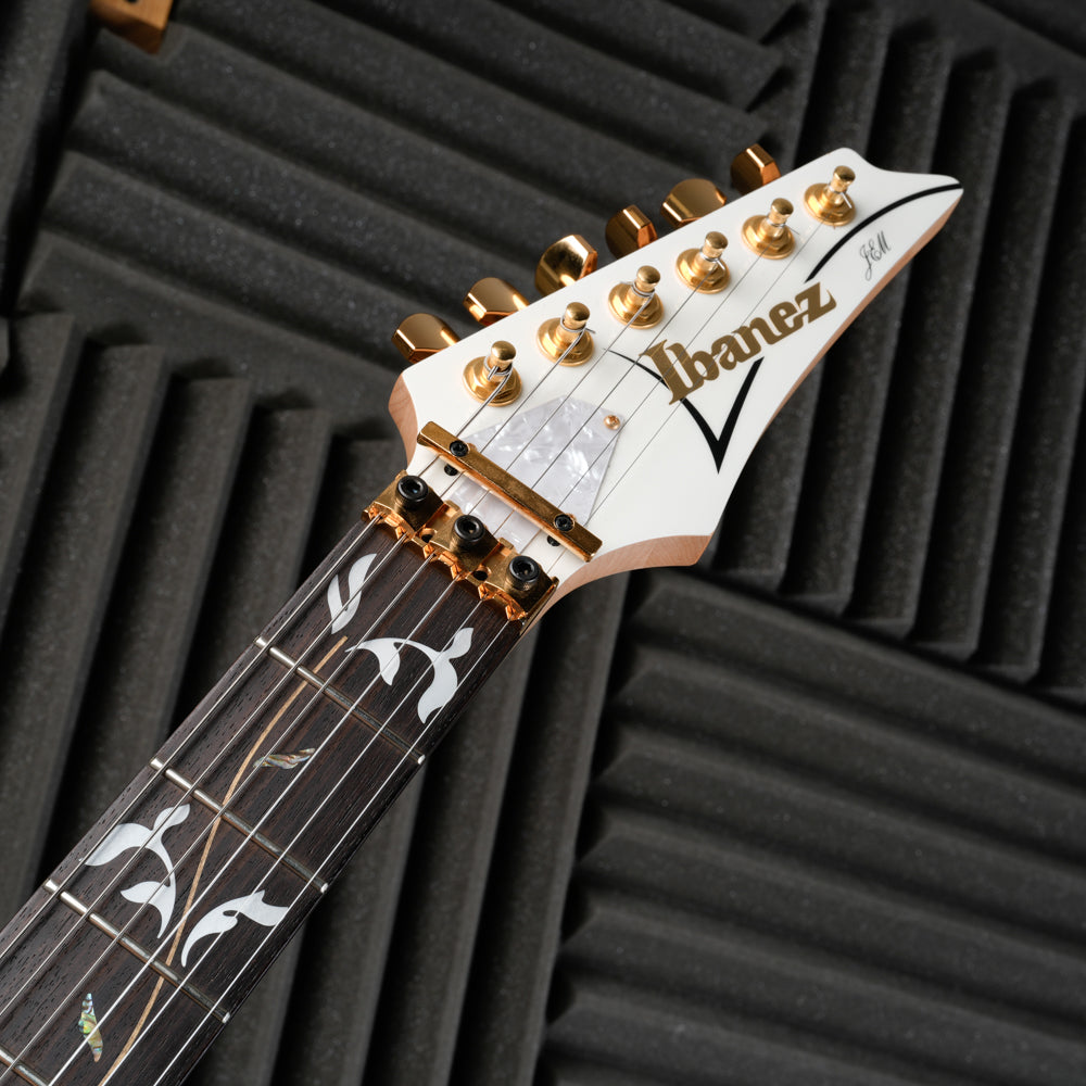 Ibanez JEM7V-WH Steve Vai Signature with Rosewood Fretboard 2009 - White