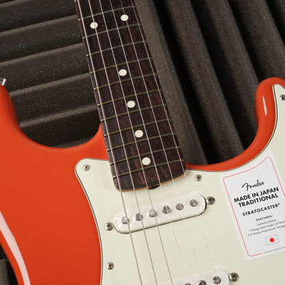 Fender MIJ Traditional II '60s Stratocaster 2024 - Fiesta Red