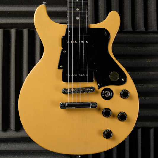 Gibson Ltd Edition Les Paul Double Cutaway Special P-90 Ebony Fretboard 2009 - Gloss Yellow