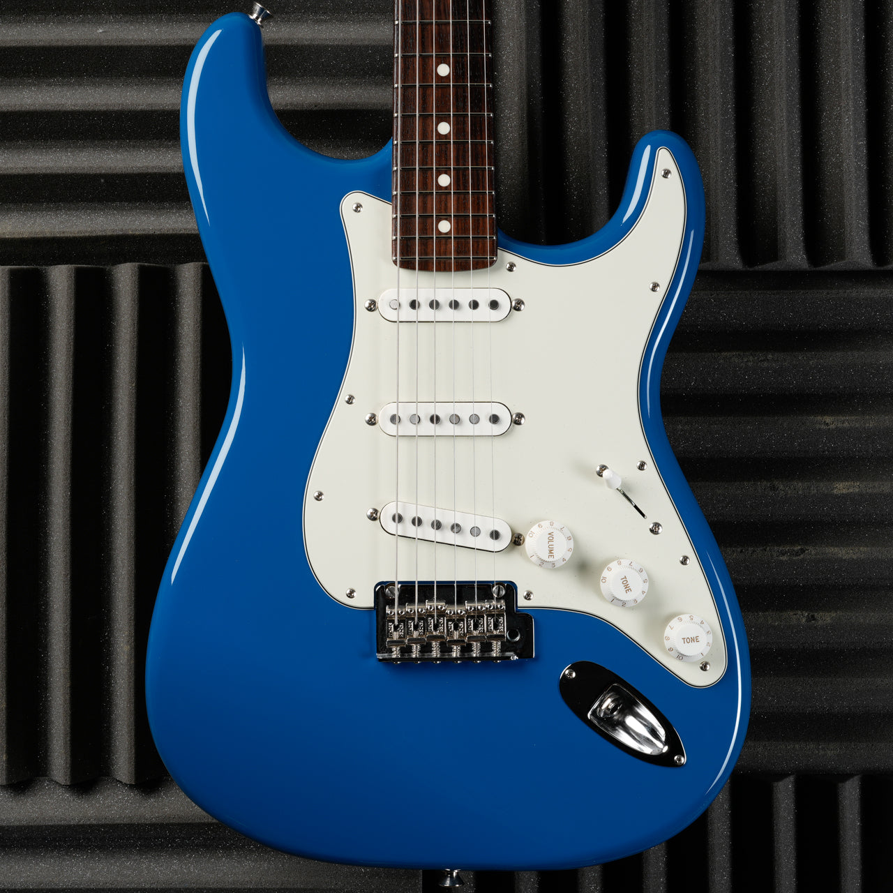 Fender MIJ Hybrid II Stratocaster with Rosewood Fretboard 2021 - Forest Blue