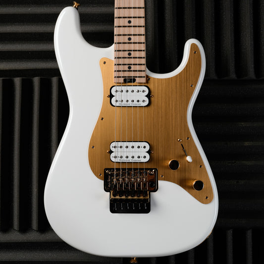 Charvel Pro-Mod So-Cal Style 1 HH FR M 2023 - Snow White / Gold Pickguard