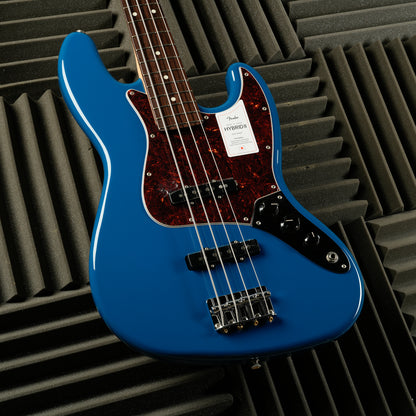 Fender MIJ Hybrid II Jazz Bass with Maple Fretboard 2024 - Forest Blue