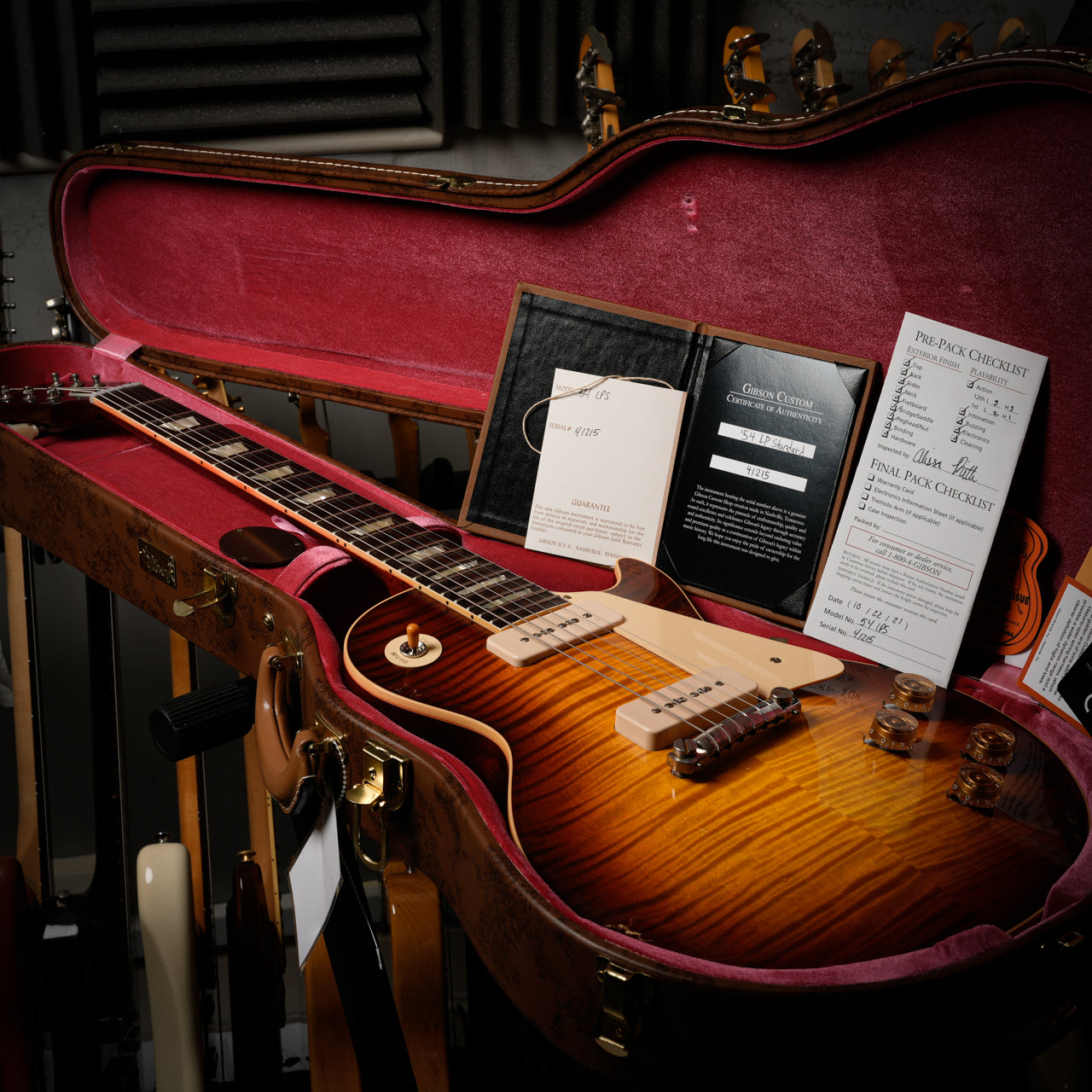 Gibson Custom Shop '54 Les Paul Standard 2021 - Sunrise Tea Burst VOS