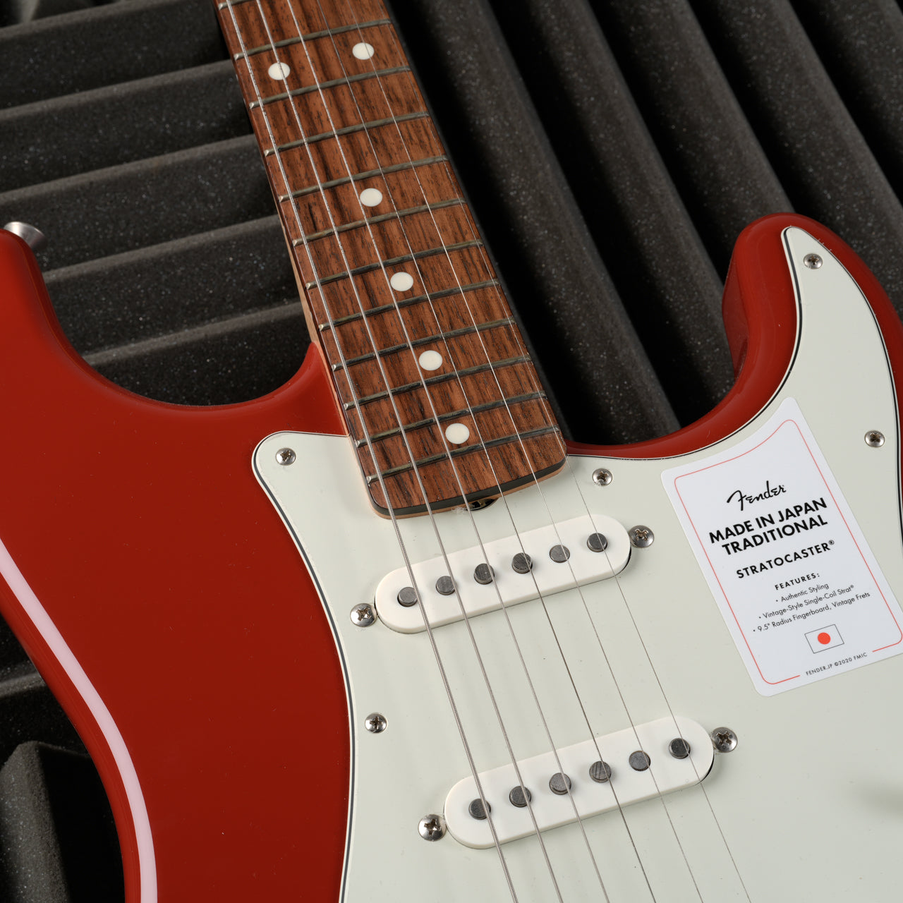 Fender 2020 Collection MIJ Traditional 60s Stratocaster 2020 - Dakota Red