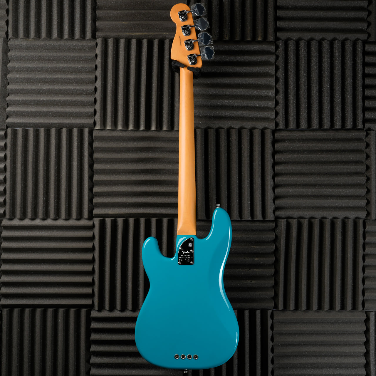 Fender American Professional II Precision Bass with Maple Fretboard 2023 - Miami Blue