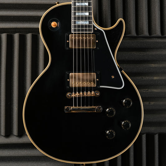 Gibson Custom Shop Historic 2-Pickup '57 Les Paul Custom Black Beauty Reissue 2024 - Ebony VOS