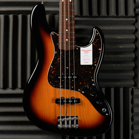 Fender MIJ Hybrid '60s Jazz Bass 2017 - 3-Color Sunburst