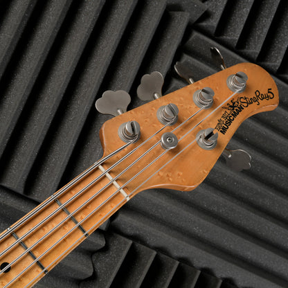 Ernie Ball Music Man StingRay 5 H 1989 - Natural Ash
