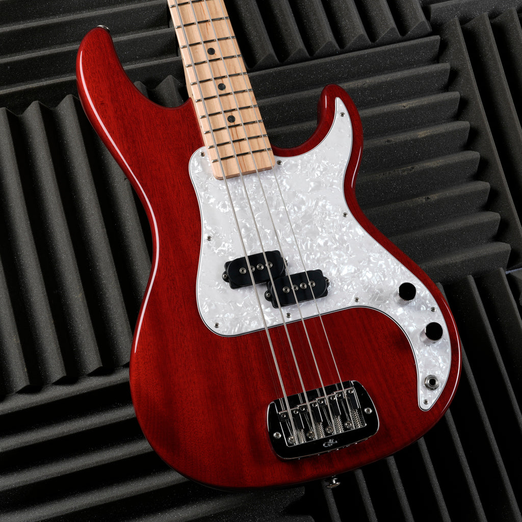 G&L 40th Anniversary SB-1 2020 - Clear Ruby Red