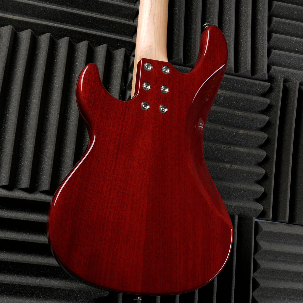 G&L 40th Anniversary SB-1 2020 - Clear Ruby Red