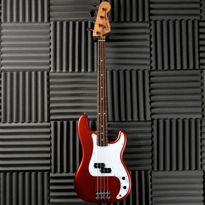 Squier SPB-50 "JV Serial" Precision Bass 60's Reissue 1983 - Candy Apple Red Second-hand – Excellent