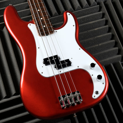 Squier SPB-50 "JV Serial" Precision Bass 60's Reissue 1983 - Candy Apple Red Second-hand – Excellent