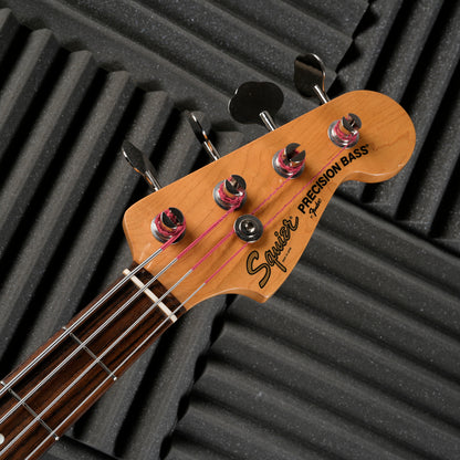 Squier SPB-50 "JV Serial" Precision Bass 60's Reissue 1983 - Candy Apple Red Second-hand – Excellent
