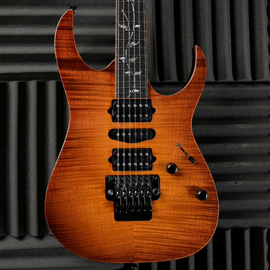 Ibanez RG8570Z-BBE J. Custom with Rosewood Fretboard 2015 - Bright Brown Rutile