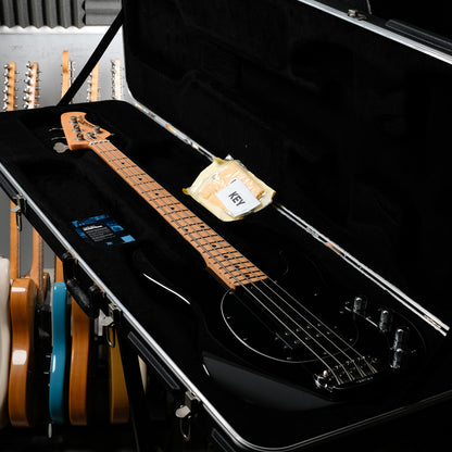Ernie Ball Music Man StingRay 4 H with Maple Fretboard 2007 - Black