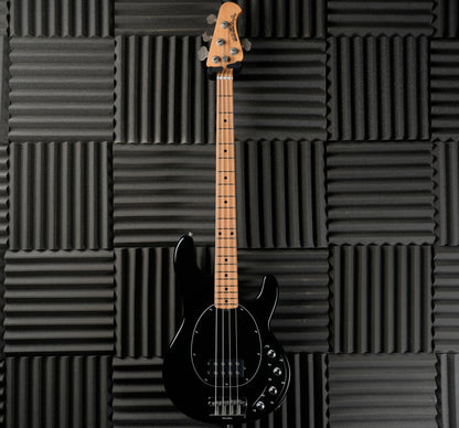 Ernie Ball Music Man StingRay 4 H with Maple Fretboard 2007 - Black