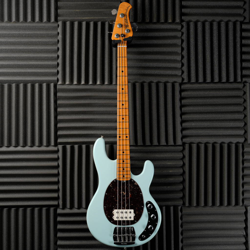 Ernie Ball Music Man Classic StingRay 4 with Maple Fretboard 2010 - Powder Blue
