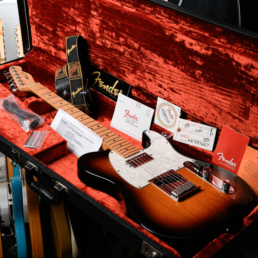 Fender American Standard Fat Telecaster with Maple Fretboard 1998 - 3-Color Sunburst