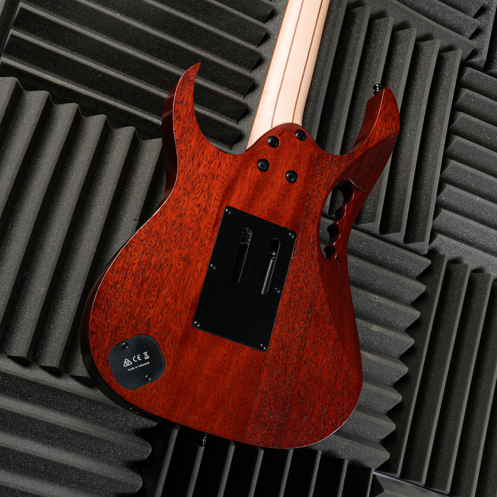 Ibanez JEM77WDP-CNL Steve Vai Signature Woody with Panga Panga Fretboard 2018 - Charcoal Brown Low Gloss