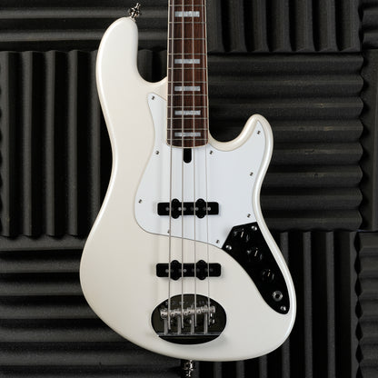 Lakland Skyline DJ-4 Darryl Jones Signature 4-String with Rosewood Fretboard 2008 - White Pearl