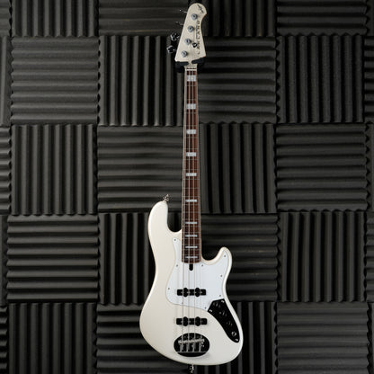 Lakland Skyline DJ-4 Darryl Jones Signature 4-String with Rosewood Fretboard 2008 - White Pearl