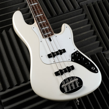 Lakland Skyline DJ-4 Darryl Jones Signature 4-String with Rosewood Fretboard 2008 - White Pearl
