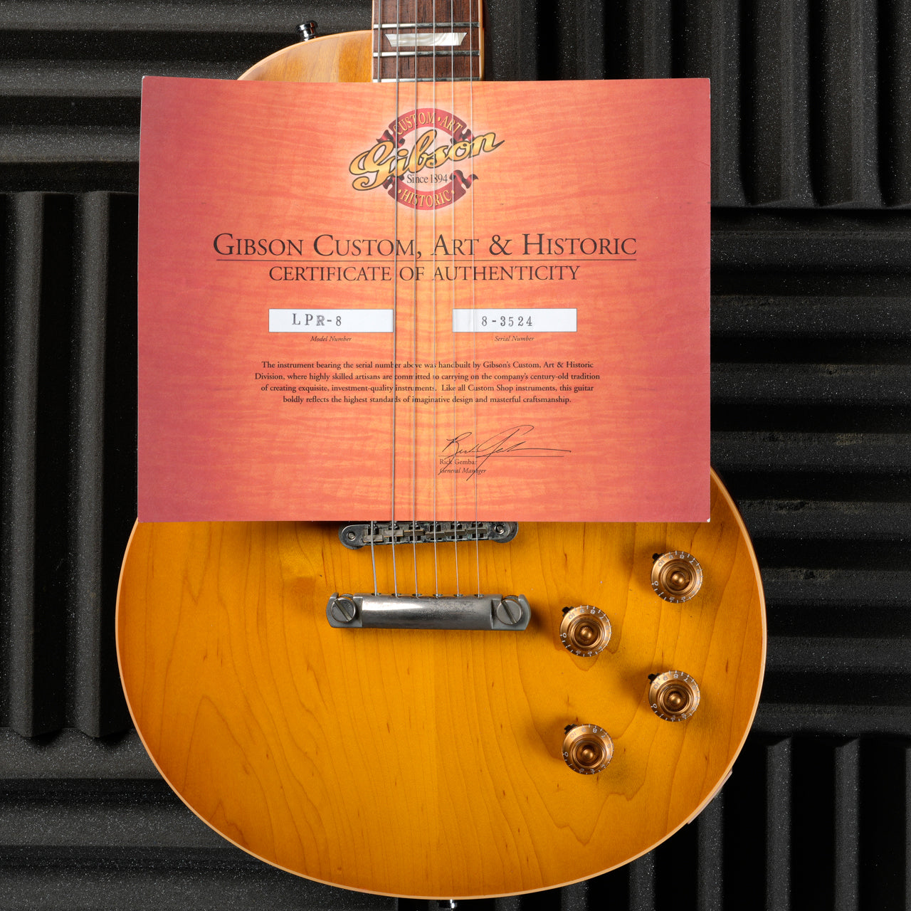 Gibson Custom Shop Historic Collection '58 Les Paul Reissue with Grovers 2003 - Lemon Burst
