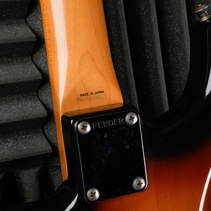 Fender ST-62 Stratocaster Reissue MIJ - 1990 - Sunburst