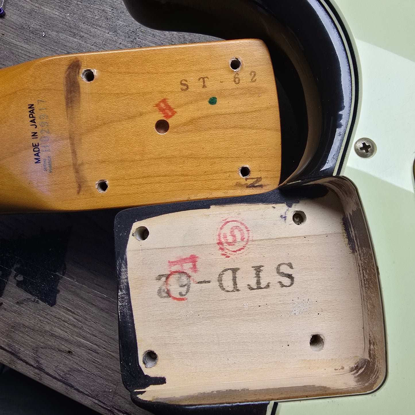 Fender ST-62 Stratocaster Reissue MIJ - 1990 - Sunburst