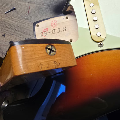 Fender ST-62 Stratocaster Reissue MIJ - 1990 - Sunburst