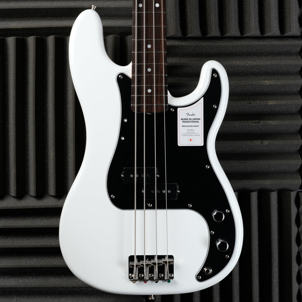 Fender MIJ Traditional '70s Precision Bass 2025 - Arctic White
