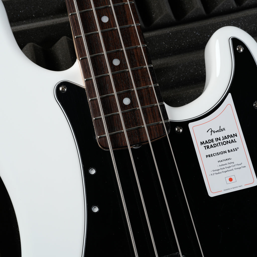 Fender MIJ Traditional '70s Precision Bass 2025 - Arctic White