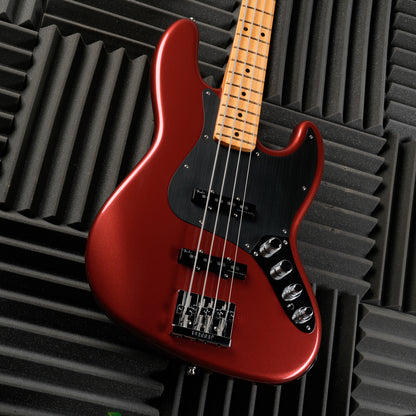 Fender American Ultra II Jazz Bass with Maple Fretboard 2024 - Sinister Red