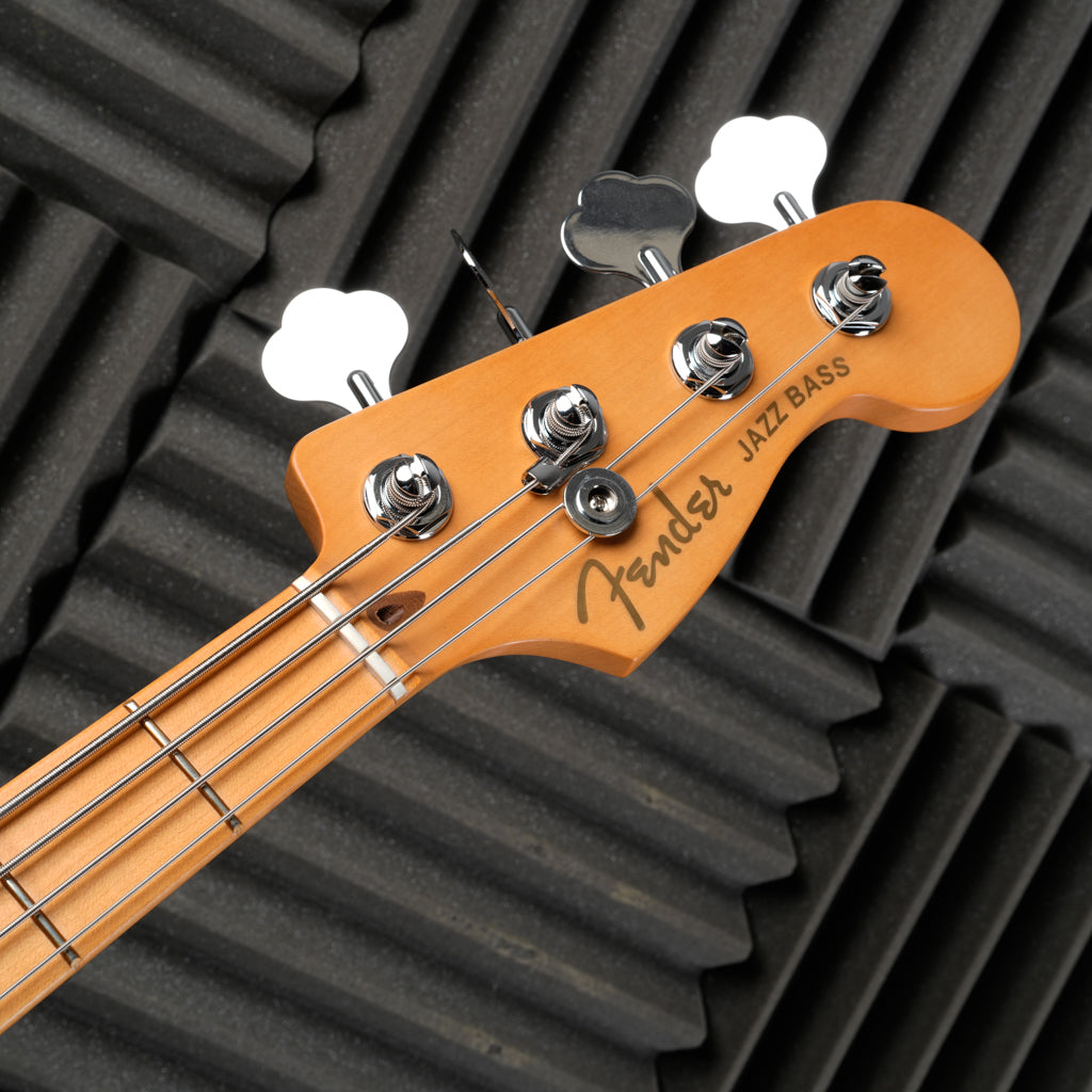 Fender American Ultra II Jazz Bass with Maple Fretboard 2024 - Sinister Red