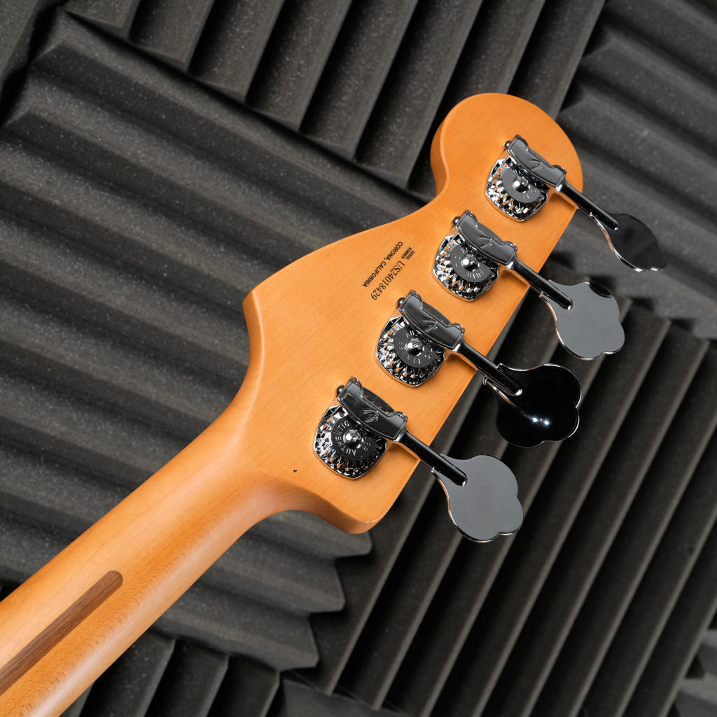 Fender American Ultra II Jazz Bass with Maple Fretboard 2024 - Sinister Red