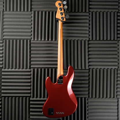 Fender American Ultra II Jazz Bass with Maple Fretboard 2024 - Sinister Red