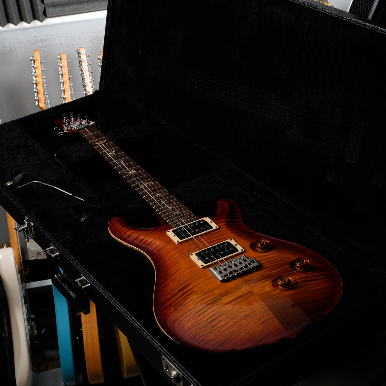 PRS Custom 24 2007 - Dark Cherry Sunburst