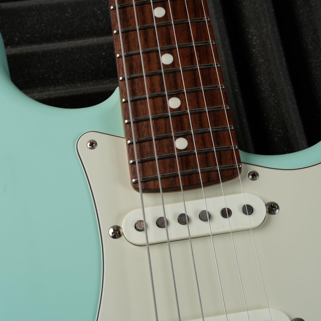 Fender MIJ Junior Collection Stratocaster 2022 - Satin Surf Green