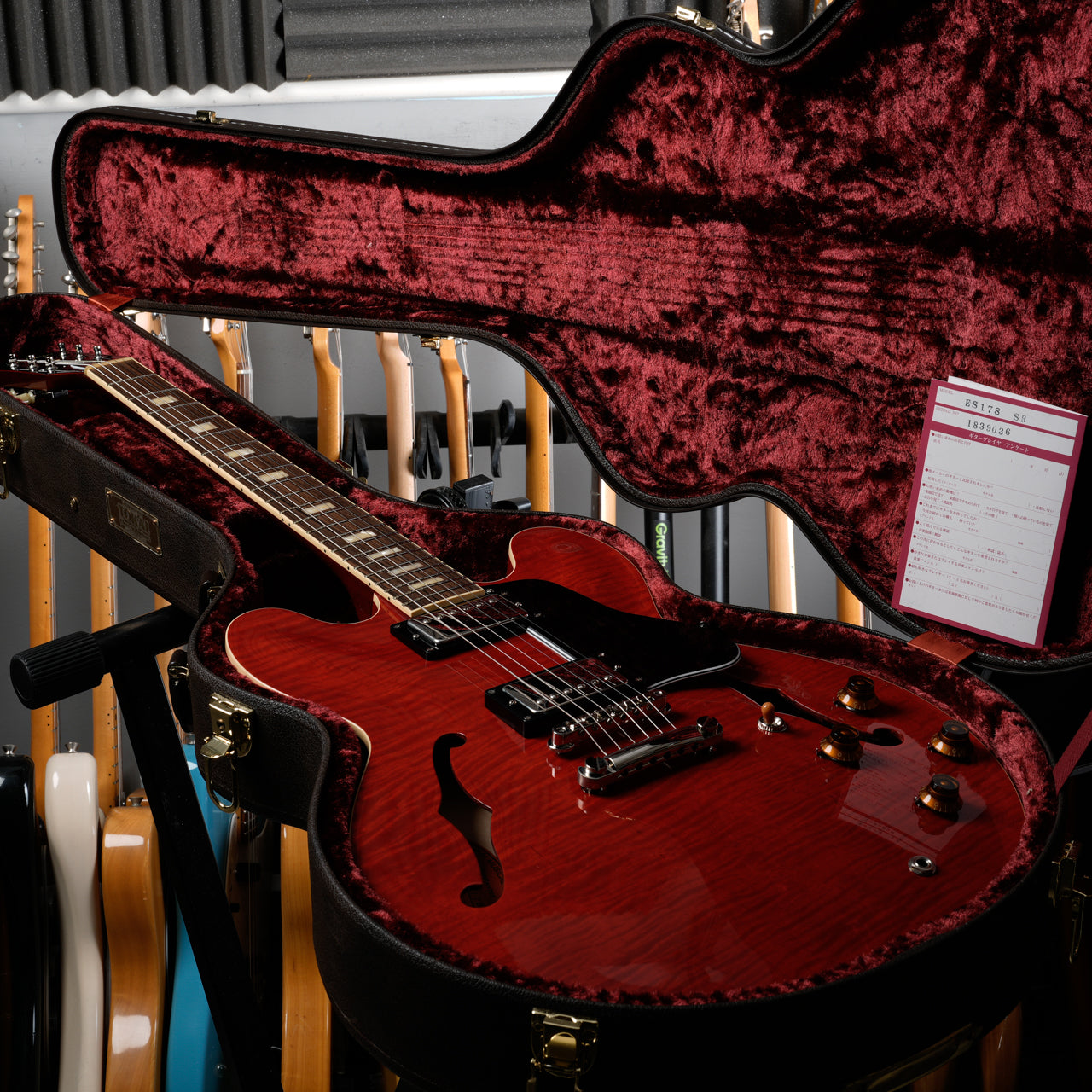 Tokai ES-178 SR - 2018 See Thru Red