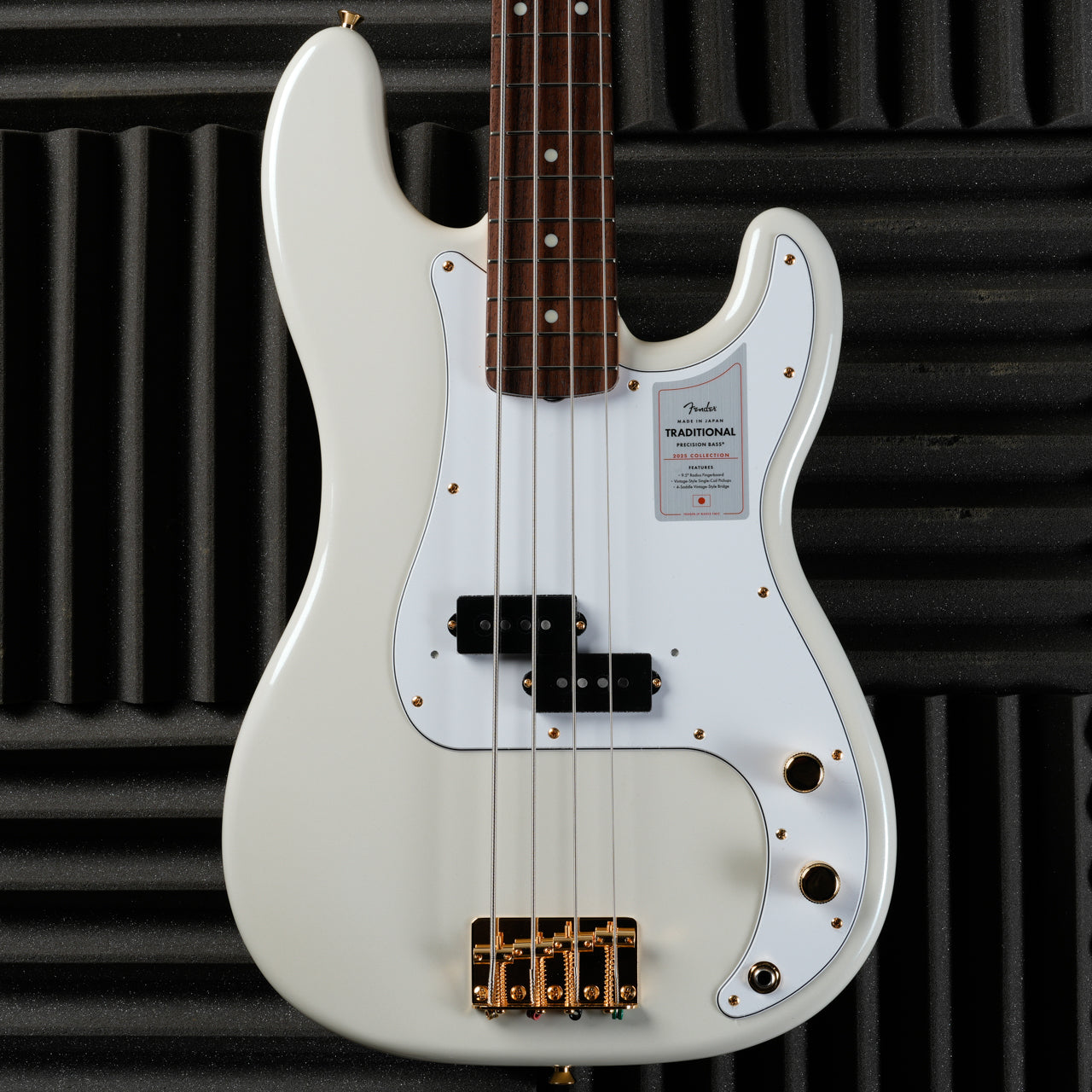 Fender MIJ Traditional '60s Precision Bass 2025 Collection 2025 - White Pearl