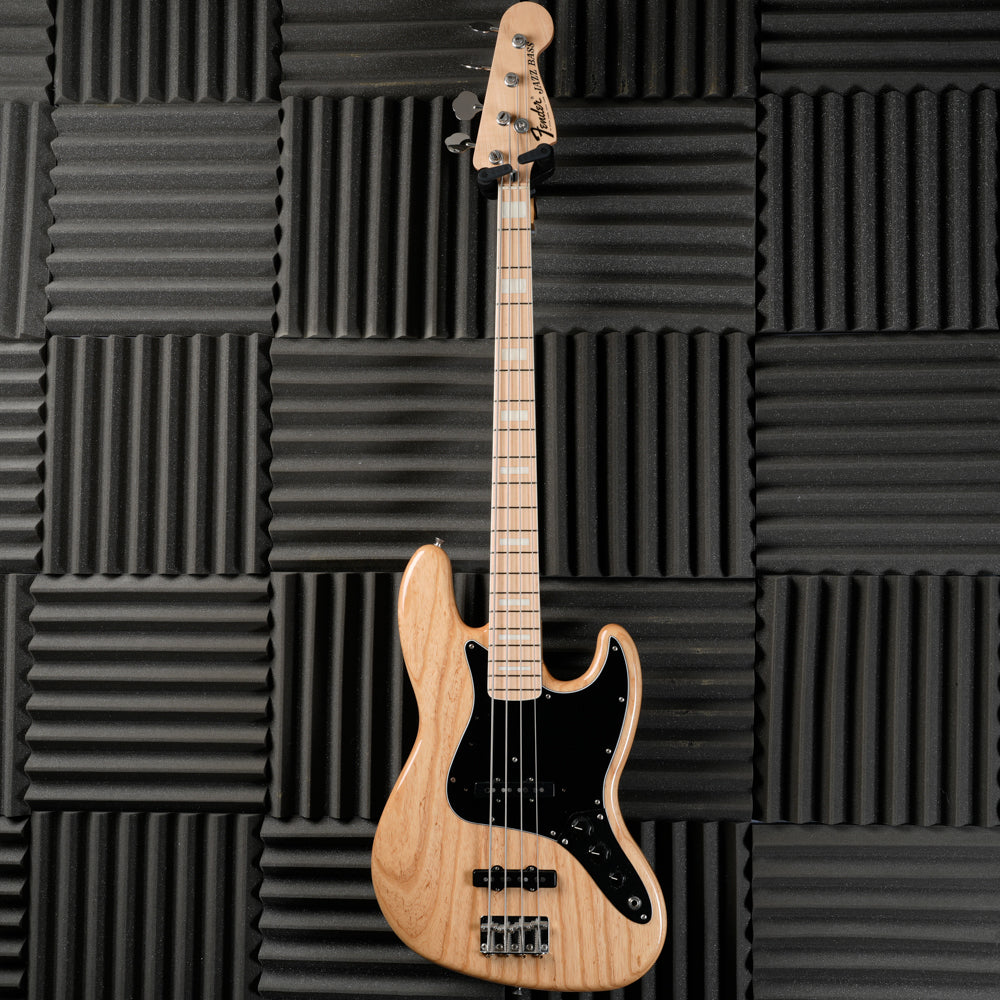 ベース Fender MIJ Traditional 70s Jazz Bass Fender Japan Traditional II 70s Jazz Bass Guitar, Maple FB