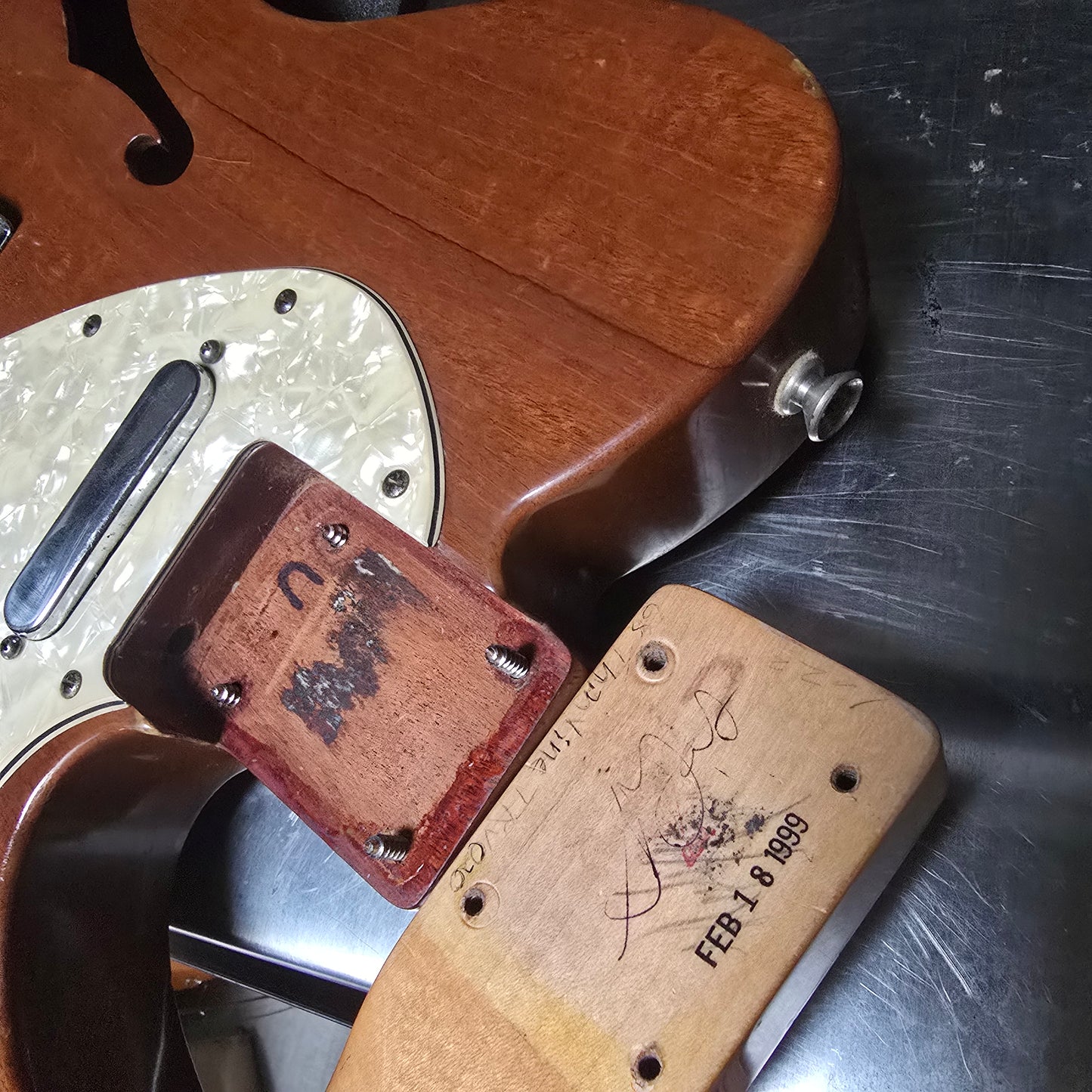 Fender Custom Shop '69 Reissue Telecaster Thinline - 1990's - Natural